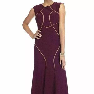 Burgundy Xscape gown